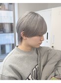 MEN’S/リバースセンターパート/ニュアンスパーマ/渋谷