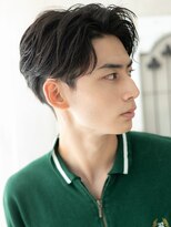 モッズヘアー メン 戸田公園店(mod's hair men)&nbsp;センターパートダークブラウン刈り上げ就活マッシュh戸田公園