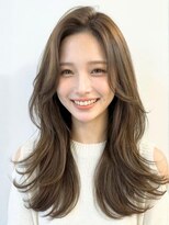ソース 天王寺(SOURCE) 艶髪♪顔周りレイヤーロング