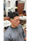 スキンフェード×アイパー