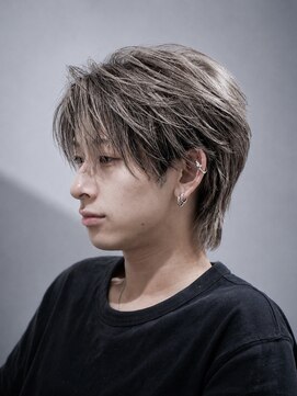 オーシャントーキョー 原宿(OCEAN TOKYO) メンズセンターパートローライトハイライト