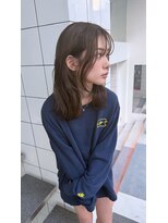 スノッブ(SNOB) 【広島レイヤーカット】顔まわりレイヤー×透明感ブラウン