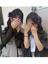 ジェミータ 横浜&nbsp;サイドポニーテール【横浜ヘアセット/ヘアメイク/推し活】