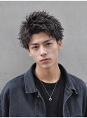 【横浜】無造作ツイスパ×アップバングショート