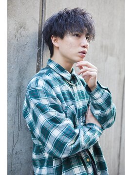 メンズサロンドットリアン(dot. lien) 【men’s salon dot. Tokyo】癖毛風パーマ×無造作バング