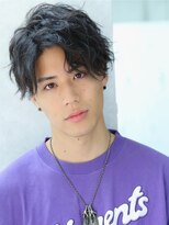 リップス 表参道店(LIPPS)&nbsp;無造作センターパート