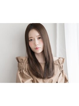 【カット+縮毛矯正\9800/カット\2500】ロング料金無料！自然にまとまる大人のストレートに*