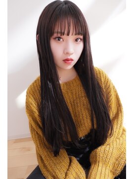 ラクヘアー 住吉店(rak hair) ストレートロング