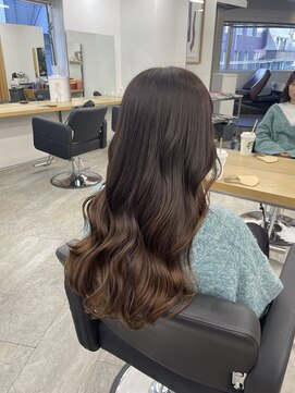 エイト 恵比寿店(EIGHT ebisu) 透明感ベージュラベンダーブラウンオリーブグレージュ