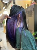 インナーカラー/韓国へア/ヘアセット[渋谷/レイヤーカット]