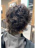 ブッディ(BDY)&nbsp;メンズウルフカット☆くるくるパーマ