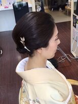 ヘアサロン ユニティ(Hair Salon Unity) 艶やかシニヨンアレンジ