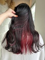 ミルヘアデザイン(mil hair design) インナーカラーケアブリーチイヤリングカラーハイライトレイヤー