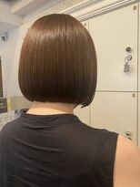 ジェムバイアルテフィーチェ(gem by artefice)&nbsp;ミニボブ×マロンベージュ