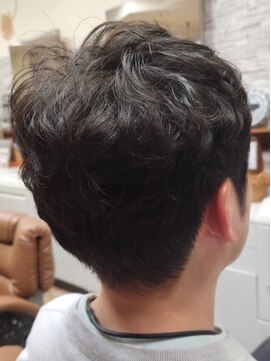 アポロカットステージ 相模大野店 アップバング/ツーブロックマッシュ<理容室>[メンズ/相模大野]