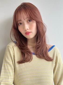 フィーリーカラー 大阪梅田店(feery color) オリーブベージュショートミニボブグレージュブリーチレイヤー