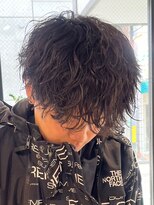 アイズ 海老名(AIZU)&nbsp;波巻きパーマ メンズパーマ メンズカット マッシュ