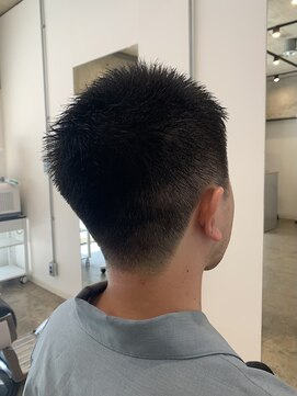 エース 中野(Ace) メンズフェードショートヘアスタイル<中野/メンズ/理容室>