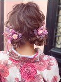 甘め♪ツインお団子　可愛いらしさ満載