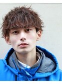 無造作ハネツイストスパイラルマッシュ