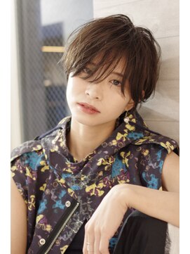 アンダー(ANNDER) ローバングスショート(ANNDER)ブリーチ無し/ダブルカラー/