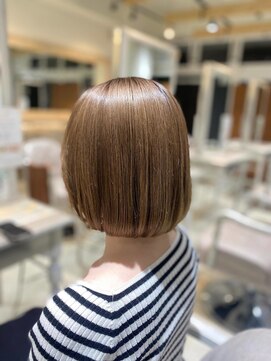 グランド トゥルース 市川店(GRAND TRUTH) ボブ×ミルクティー