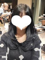 アフロート ギンザ(AFLOAT GINZA)&nbsp;【Nanako。】ふんわりレイヤースタイル