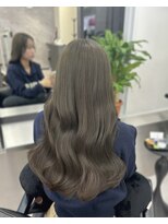 アルドーレフィエロ シンサイバシ(Ardore fiero shinsaibashi) くすみベージュ☆ブリーチなしダブルカラー