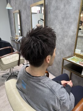 フォンド 津田沼(fond.) ニュアンスパーマ/韓国マッシュ/スパイキーショート/津田沼/韓国