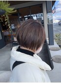 すっきりショートボブ