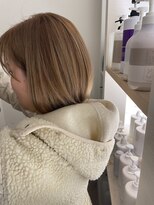 タイム(time)&nbsp;ミニボブｘミルクティベージュ