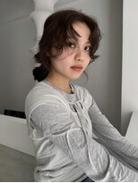 レター(LETTER) curly hair