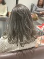 アグ ヘアー ブルーム 山形嶋店(Agu hair bloom) バレイヤージュでアクセントを!