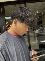 髪屋 紬&nbsp;メンズ/メンズパーマ/メンズカット/波巻きパーマ