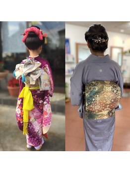 スノーツリー(Snow Tree)の写真/大切な日の着付け&ヘアセットはお任せください！着付けのプロがあなたの特別な日を華やかに彩ります♪