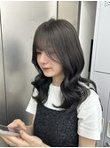 透明感カラー／ミディアムヘア／似合わせレイヤー／名古屋美容師