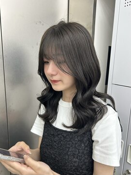 ビューナゴヤ 名駅(VIEW NAGOYA) 透明感カラー／ミディアムヘア／似合わせレイヤー／名古屋美容師