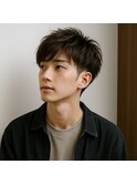 大人気!ツーブロックマッシュショート 20代 30代 40代 学割