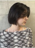 ミニボブ/タッセルボブ/かきあげ前髪