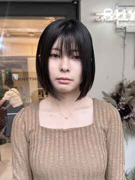 酸性ストレート×髪質改善トリートメント