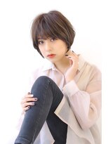 オーロ 武庫之荘店(ORO)&nbsp;20代30代40代50代オリーブグレー／小顔/ショート