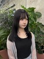 キャラハーフ 池袋東口店(KYARA HALF)&nbsp;透明感ブラック×ナチュラルレイヤー