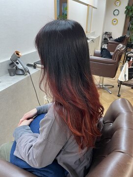 インビテーション(invitation) レッドグラデーションカラー