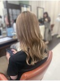 黒髪/クラゲヘアー/オリーブグレー/小顔/ココアベージュ/成田