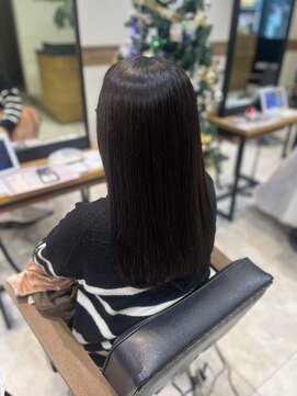 ケンジ 南林間(KENJE) 艶カラー×レイヤー×ブラウンカラー【南林間】