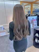ユニ バイ マグ 長野店(Uni.by Mag)&nbsp;◎20代30代オリーブグレージュ×艶髪ロングレイヤー