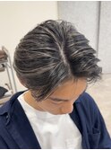 メンズハイライト/センターパート/立川