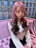 リンドトウキョウ ウメダ(LINDO TOKYO)&nbsp;梅田/大阪/くすみベージュ/ピンクヘアー/ダブルカラー