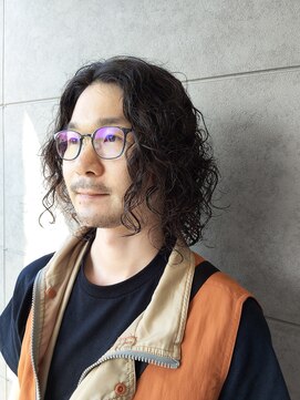 パウダーヘアー ルミニティ(powder hair luminity) グランジ系ロングパーマ