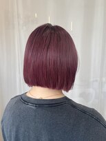 ユウ(Yuu-)&nbsp;ぱつっとミニボブ×カシスボルドー
